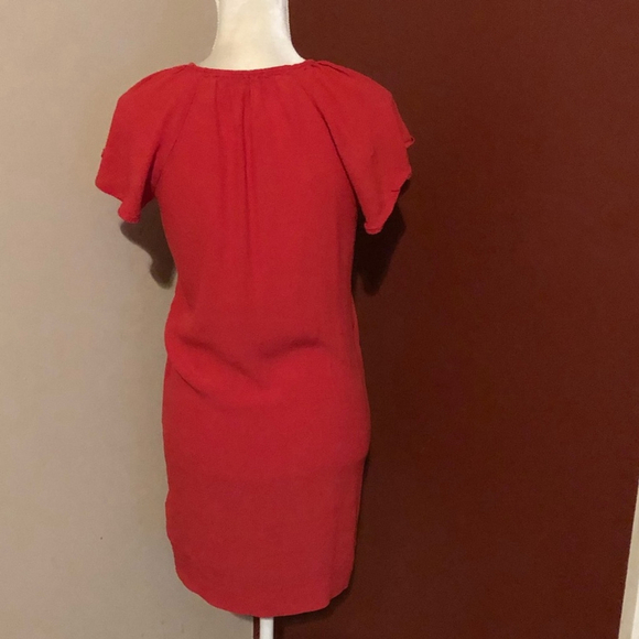 Madewell Lace Up Flutter Dress - Picture 4 of 6